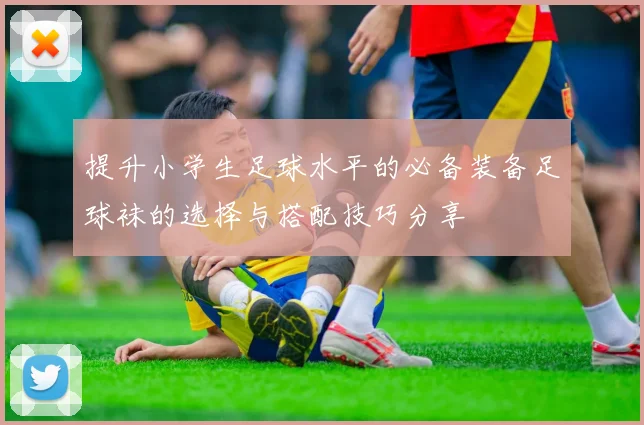 提升小学生足球水平的必备装备足球袜的选择与搭配技巧分享